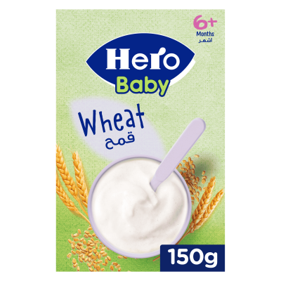 HERO BABY WHEAT CEREAL WITHOUT MILK 150 GM